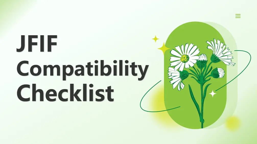 Abstract visualization representing compatibility checklists